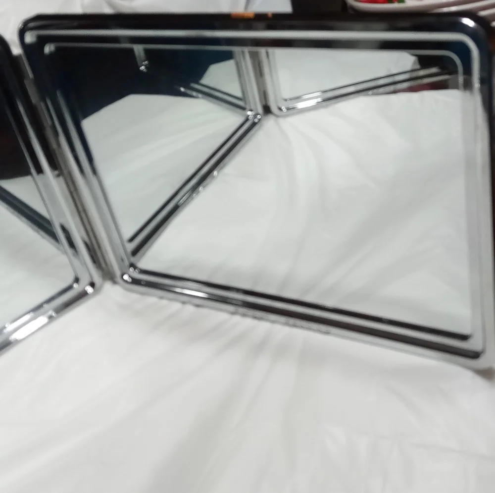 Black Lambo Self Cut System Perfecting Self Grooming 3-Way Mirror